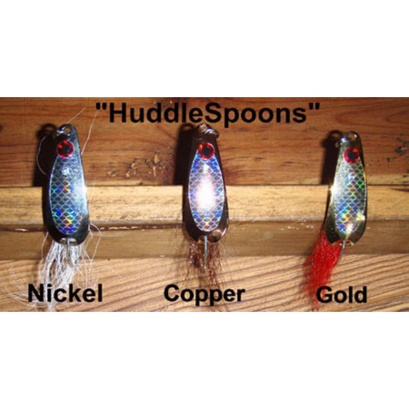 Huddle Spoons GOLD / RED