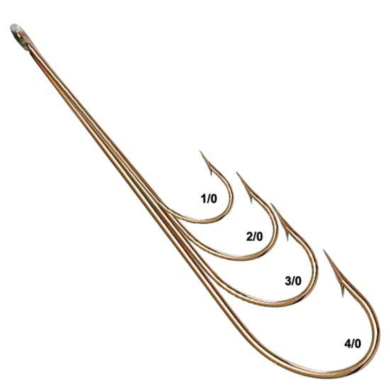Mustad 3191-BR Carlisle Bait Hook 50pk 10