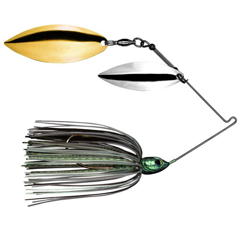 Strike King Tour Grade Spinnbait Wlw/Wlw 3/8oz Morning Dawn