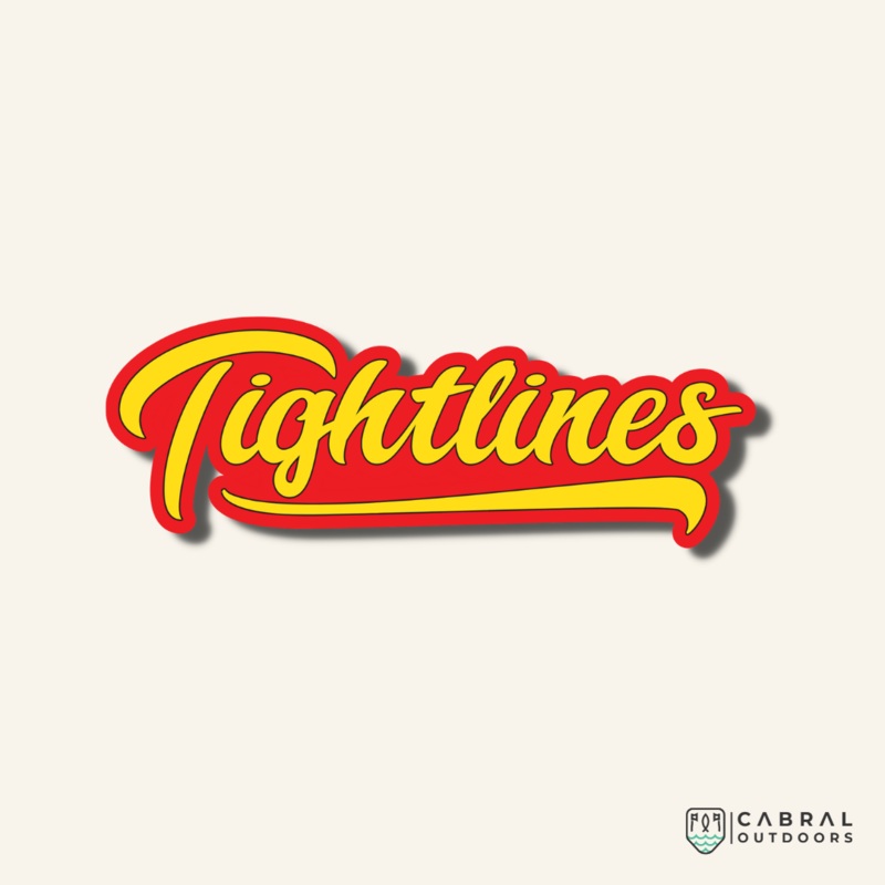 Tight Lines-3 Sticker