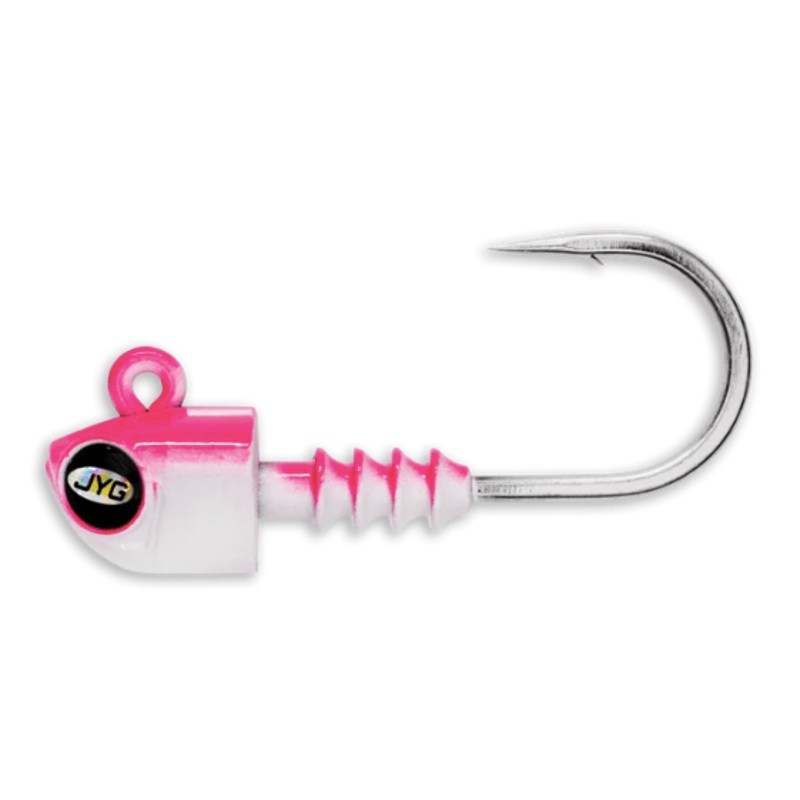 Jyg Pro 9 Inch Jigheads 1.5oz White