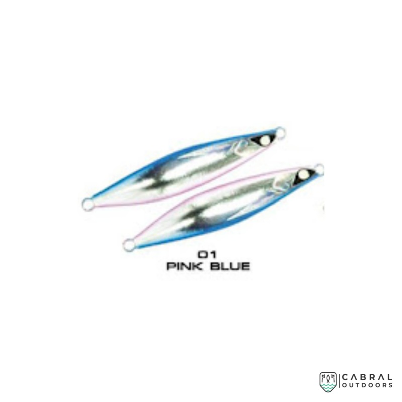 Lures Factory Riot Underground Metal Jig (with hook) | Size: 6cm-7.2cm | 5g-30g 5g Rainbow