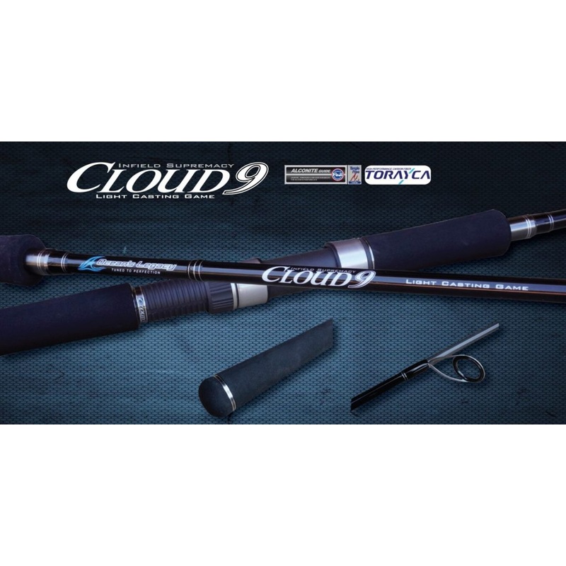 Oceans Legacy Cloud 9 spinning rod S712L