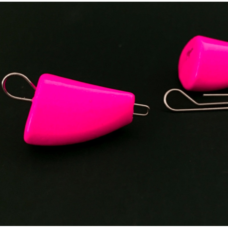 Ttes plombes “Projectile actif” luminescentes Roses, agrafes mobiles – 10 pc 3gr – 10pc