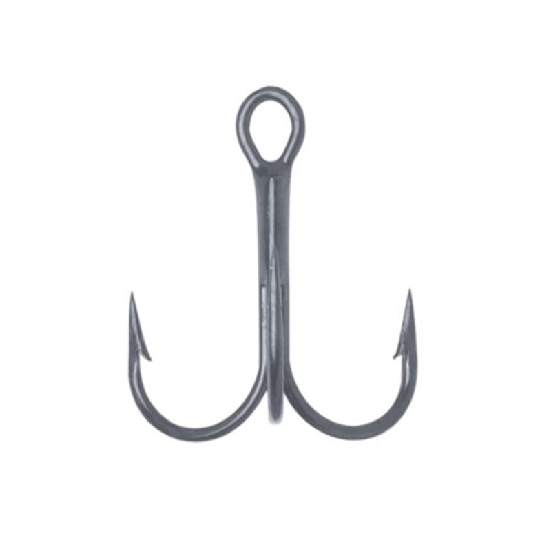 VMC Round Bend Treble Black Nickel 2