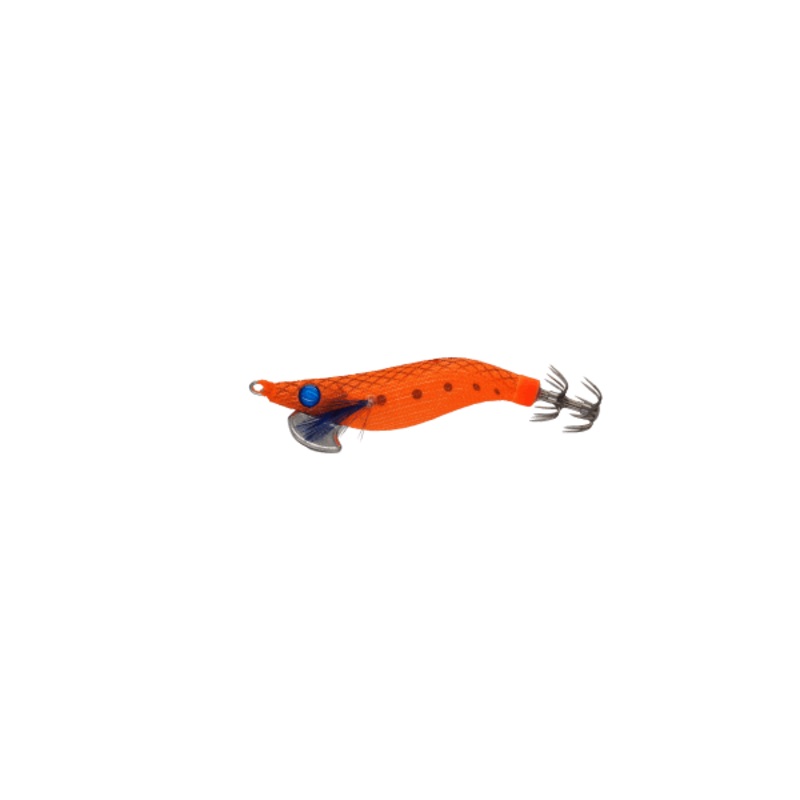 Yamashita Naory Range Hunter Squid Jig Size #1.5S 007 All Orange Glow