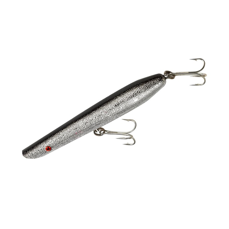 Cotton Cordell Pencil Popper Topwater Lure Chrome/Blue 6″ 1oz