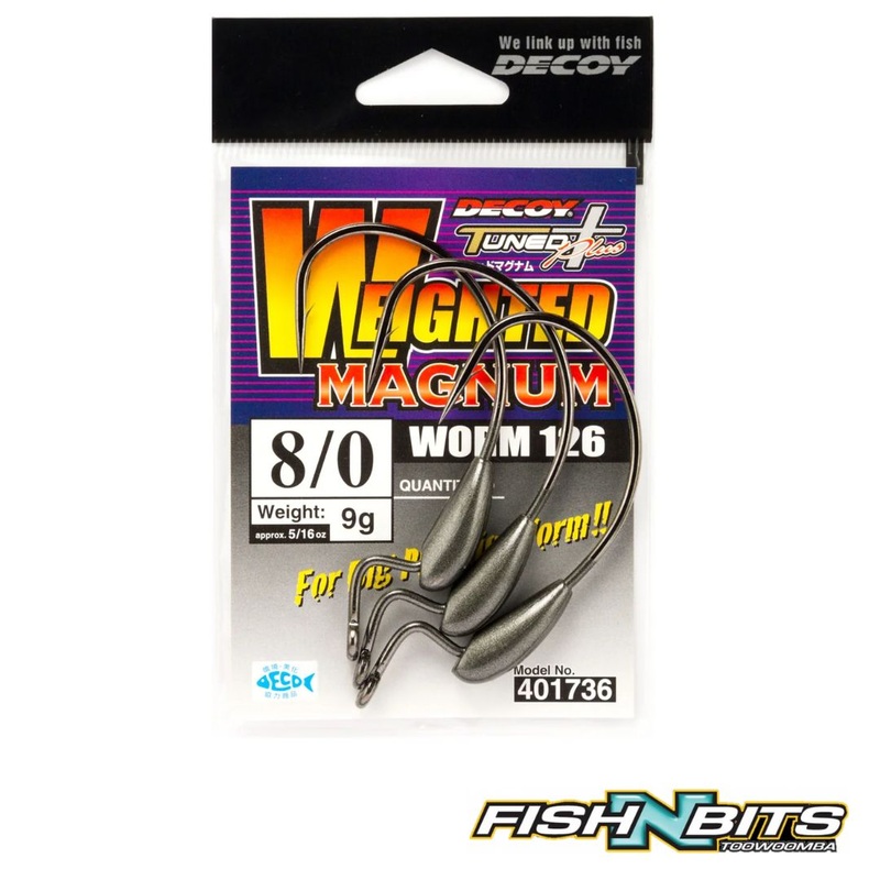 Decoy – Worm 126 weighted magnum 8/0