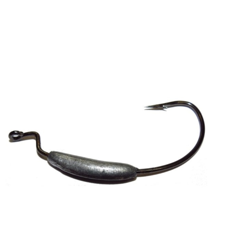 Lures Factory Center Weight Hook, Size 2/0, 3/0 | 3 per pack 2/0