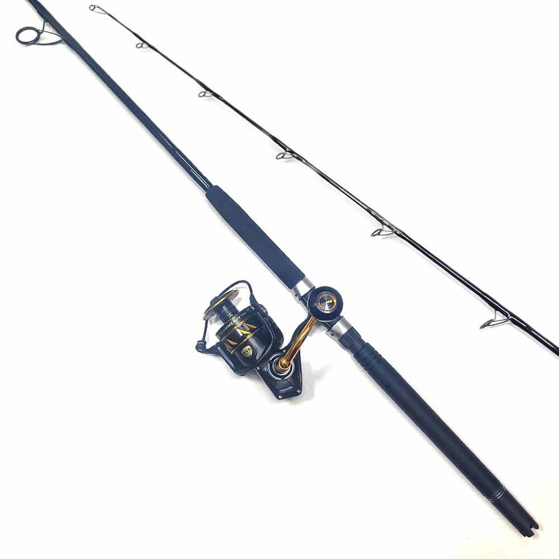 Penn Slammer SLAIV 7500 Reel Capt. Harry’s CHS730 Spinning Rod Combo