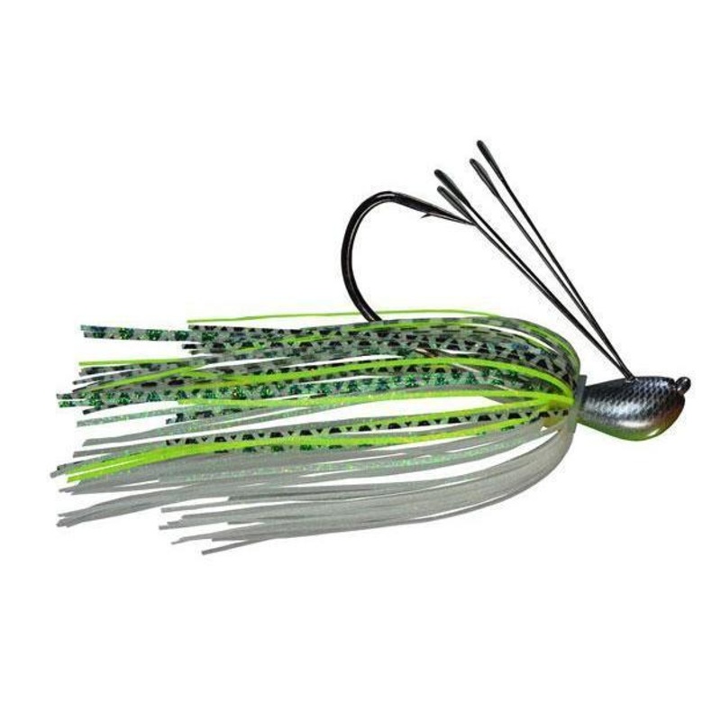 Picasso Dock Rocket Jig Chartreuse Gizzard Shad 3/8 oz