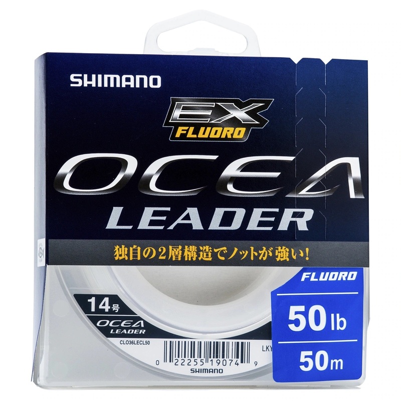 Shimano OCEA Fluorocarbon Leader 50lb – Discontinued Mega Clearance