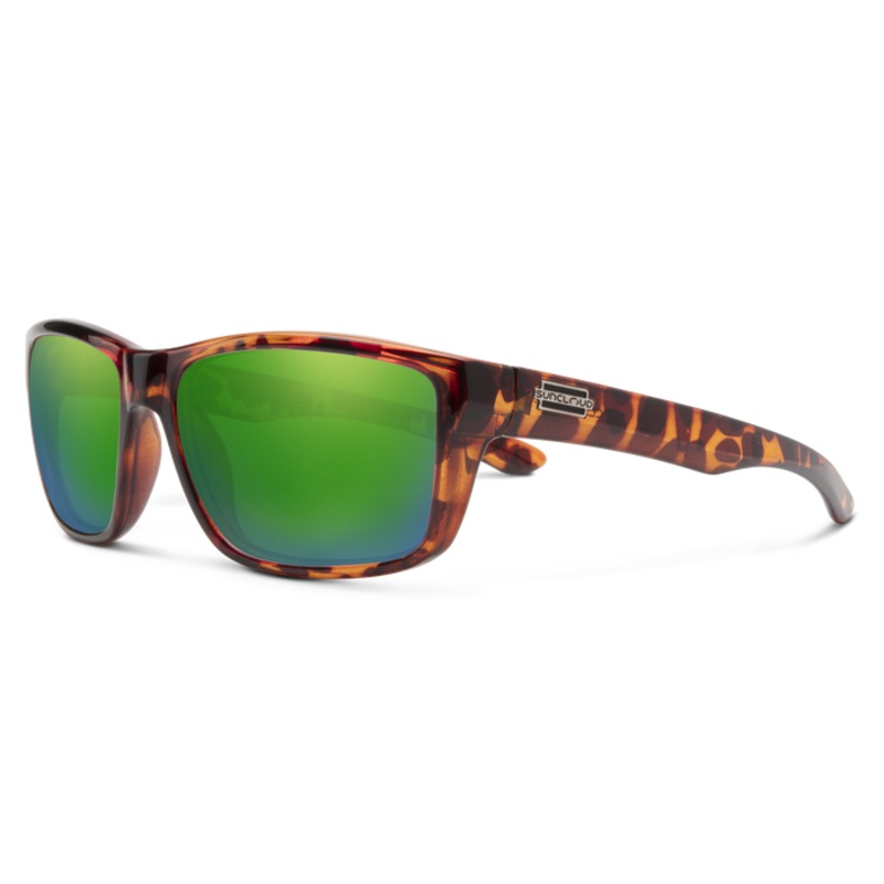 Suncloud Mayor Polarized Glasses Mayor tortoise / Polar Green Mirror