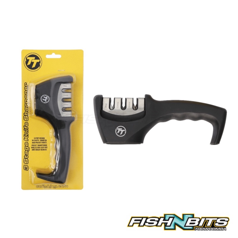 TT Lures – 3 Stage Knife Sharpener