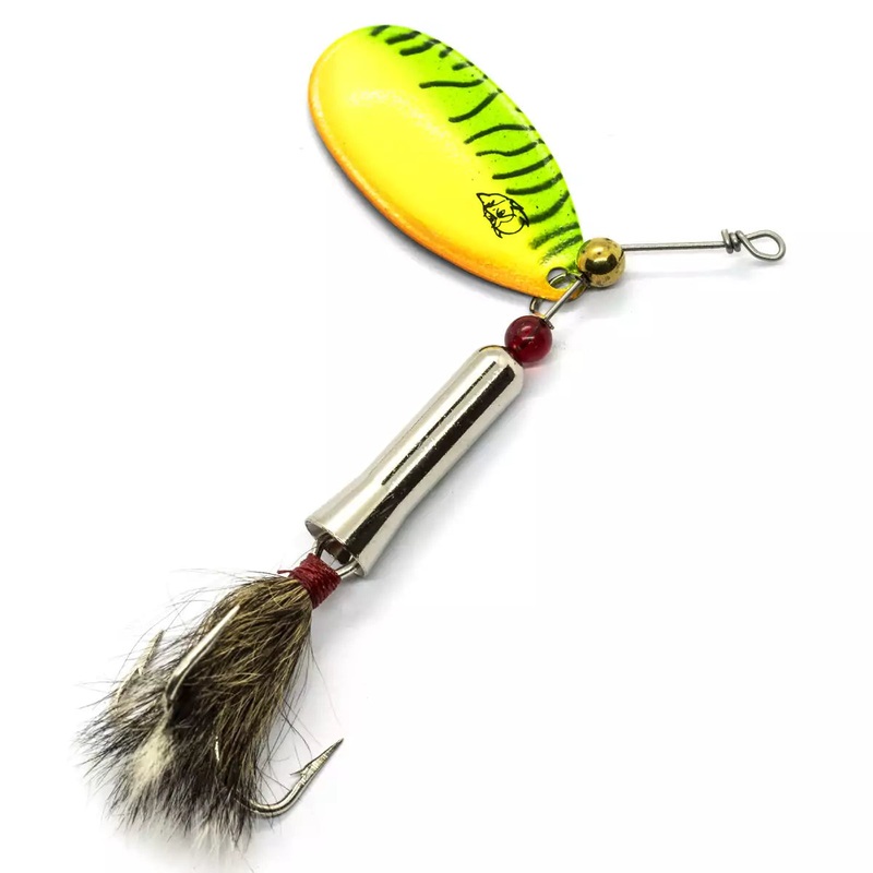 DARDEVLE Notangle Spinner – 21g #Black Perch