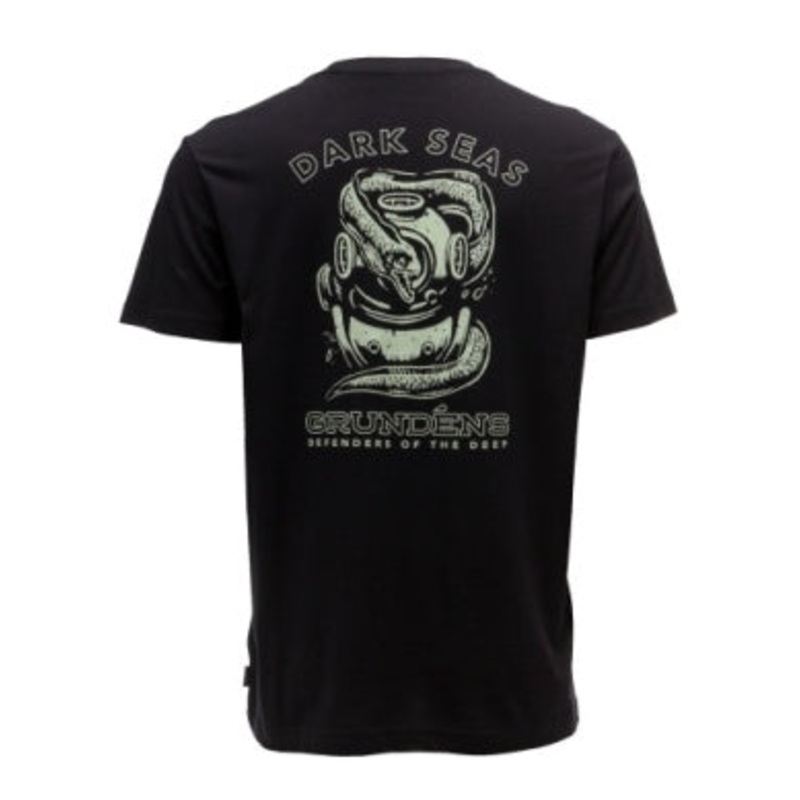 DARK SEAS X GRUNDNS LUMINATE SS T-SHIRT Black MD