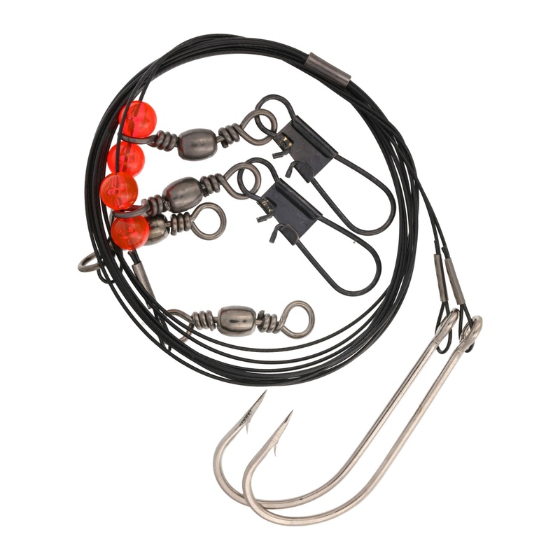 Lazer Redfish Leader-48″ With Hook