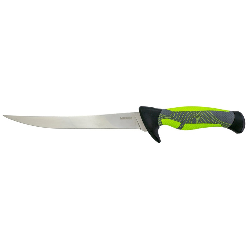 Mustad Green 8 Inch Fillet Knife – Mirror Polish