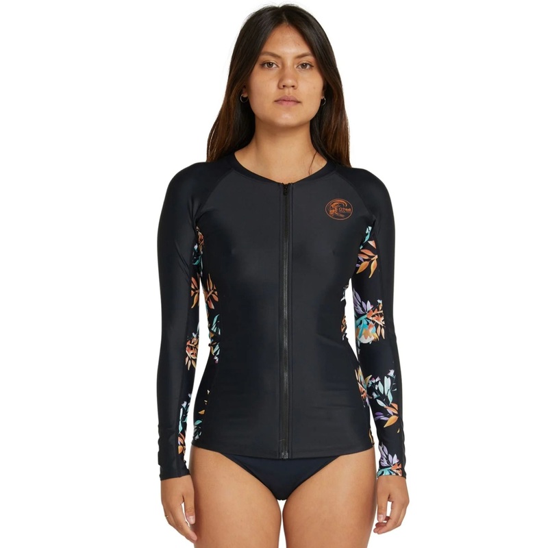 O’Neill Bahia FZ LS Rash Vest 10 Australiana