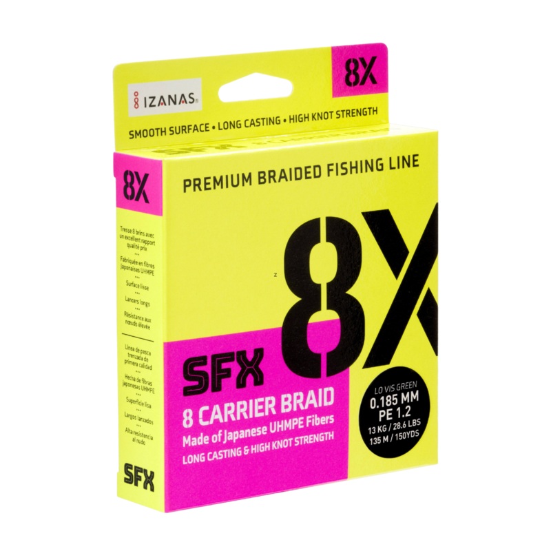 Sufix 8x SFX Carrier Braid-270M 44lb