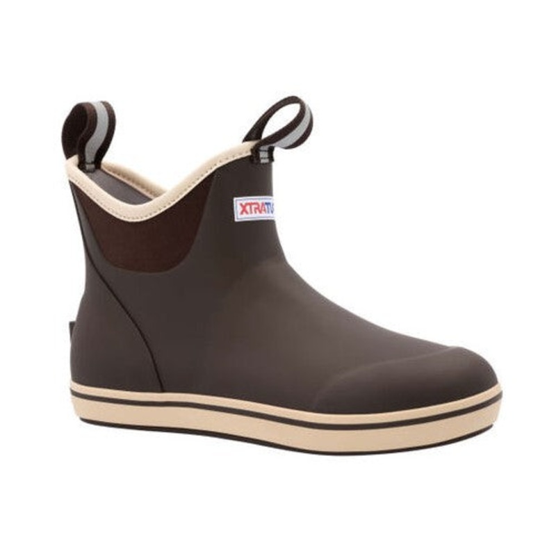 XtraTuf 6″ Ankle Deck Boot – Chocolate/Tan 7