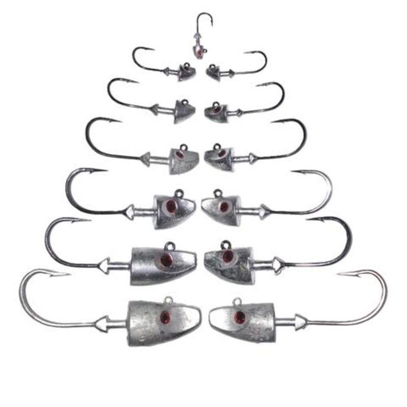 Al Gag’s Jig Heads 3/8 oz 3 pk