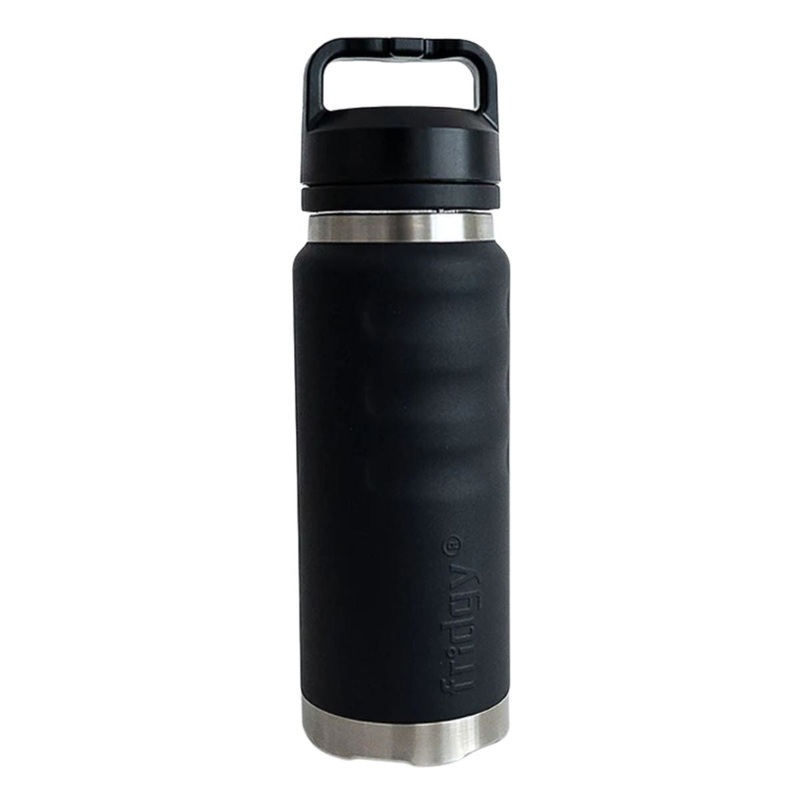 Fridgy Grip Bottle with Wide Mouth 1080ml Dark Hour Black