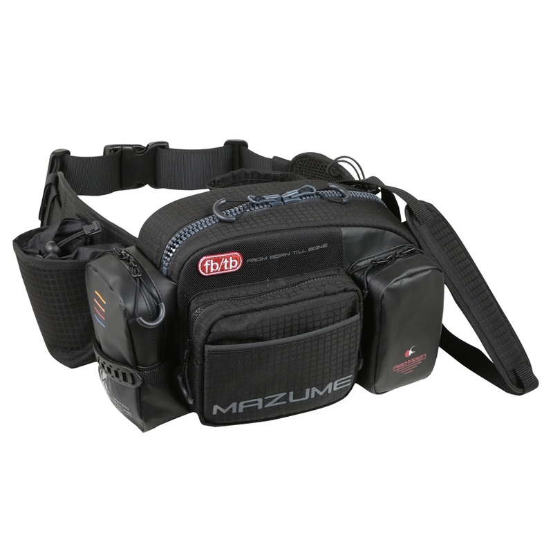 MAZUME Red Moon Waist Bag V MZBK-768 Black