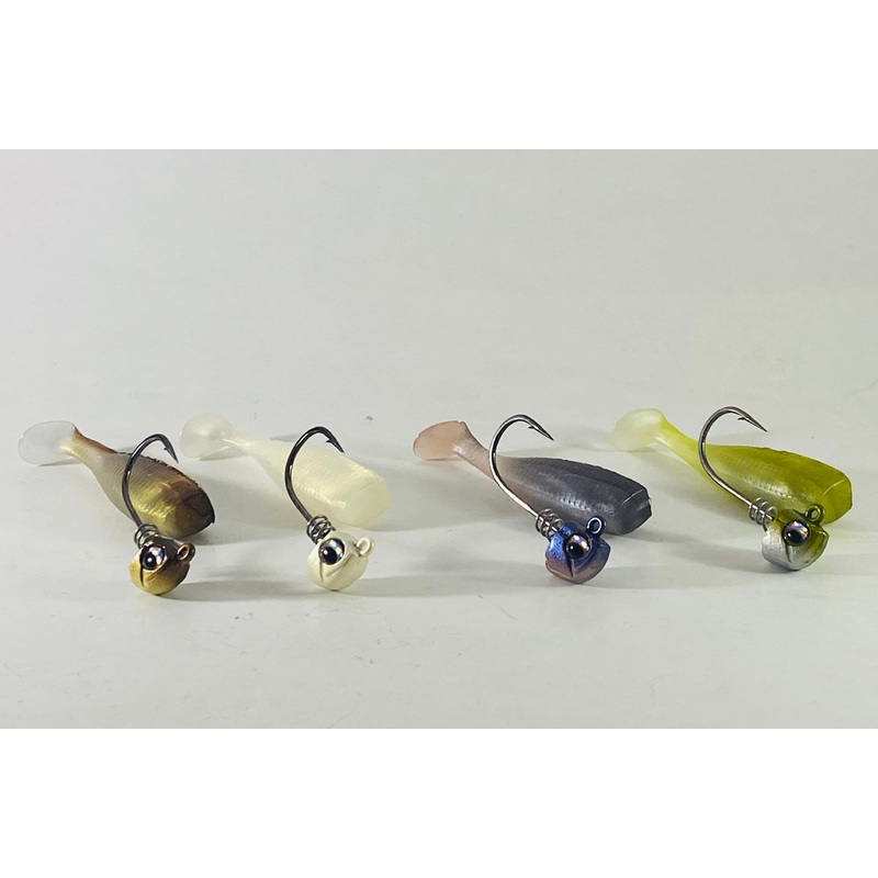 NLBN 3″ Jig Head Hell Yea Butter 1/8oz