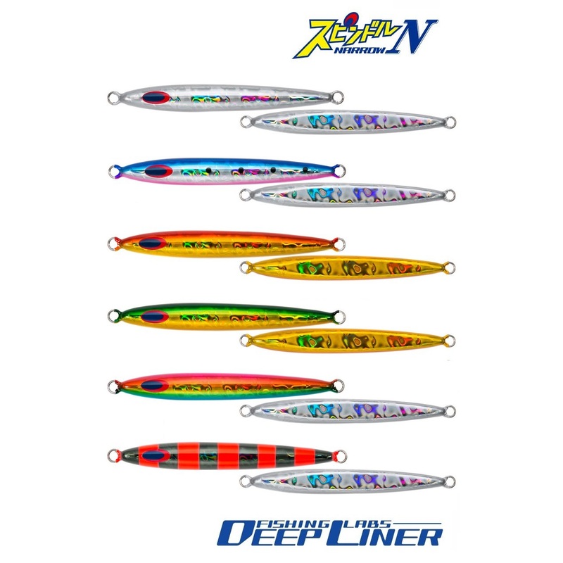 Deepliner Metal Jig Spindle Narrow 500g No.35 Panda-Glow-3
