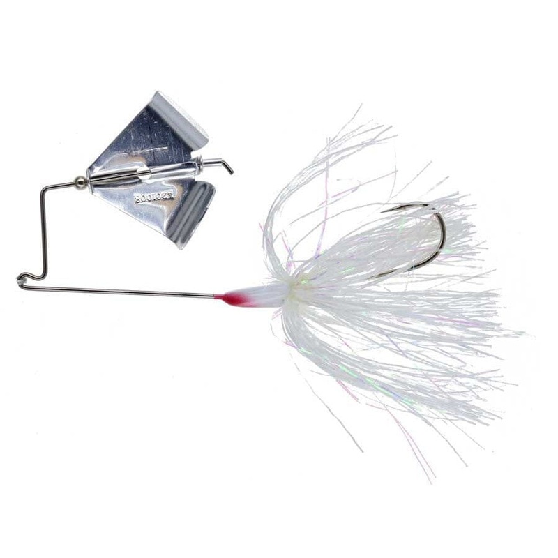 Georgia Blade Buzzbait White Lum 011L 1/4oz