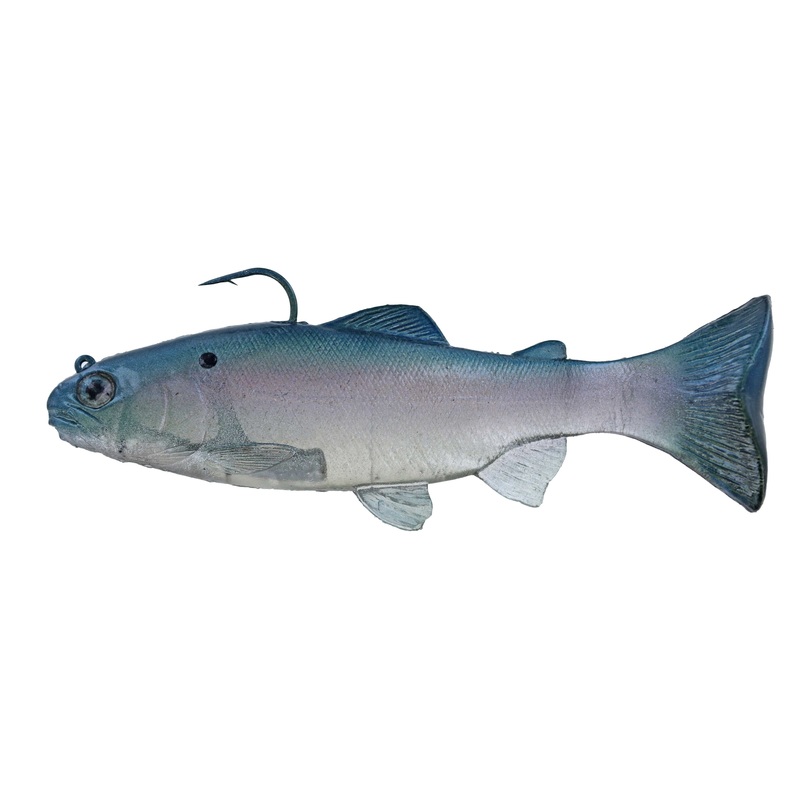 Huddleston 68 Special Swimbait (Top Hook) Phantom Blueback Herring ROF -05