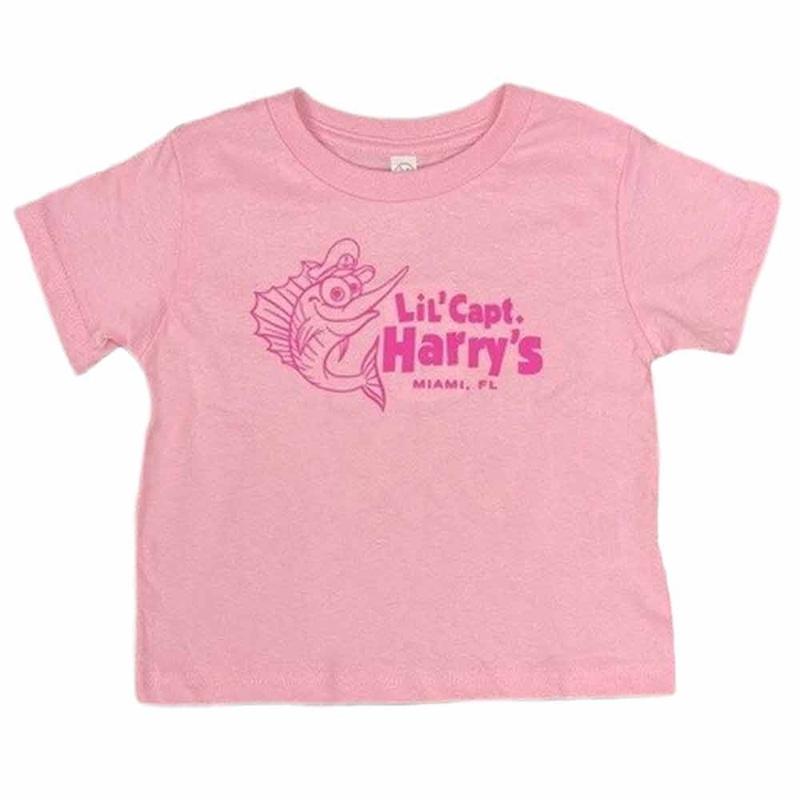 Lil Capt Harry’s Pink Cotton T Shirt 4T