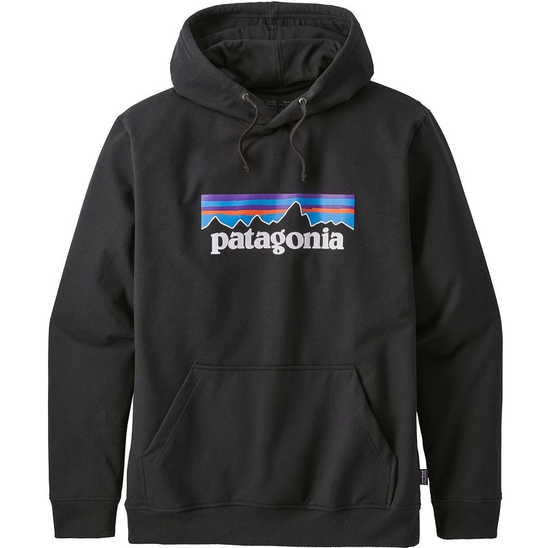 Patagonia Mens P-6 Logo Uprisal Hoody Large Black