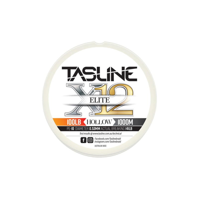 Tasline Elite Hollow 1000mt 100lb