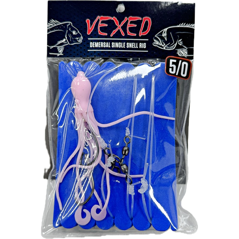 Vexed Demersal Single Snell Dropper Rig 5/0
