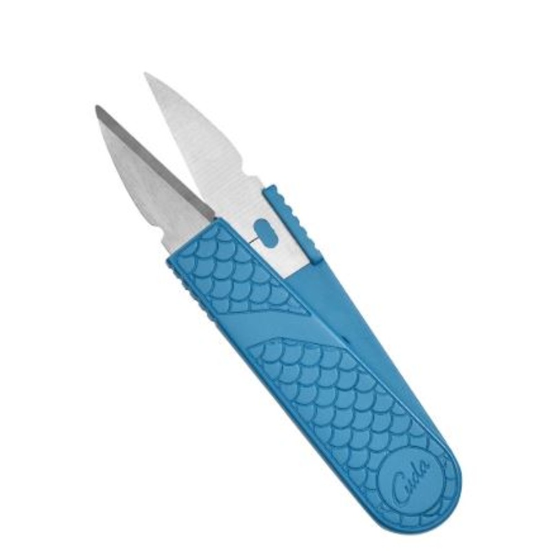 Cuda 4″ Titanium Bonded Braid Nipper with Lanyard