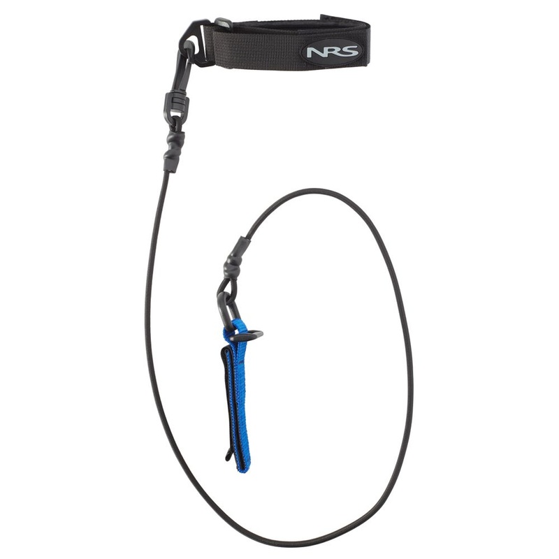 NRS Bungee Paddle Leash Black