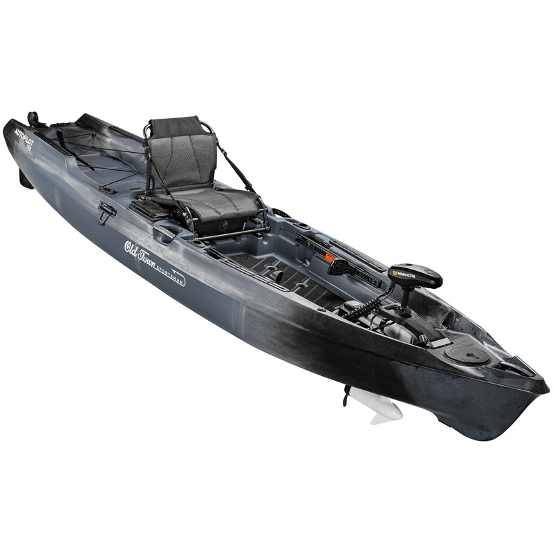 Old Town Sportsman AutoPilot 136 Motorized Kayak – BLEM Model Steel