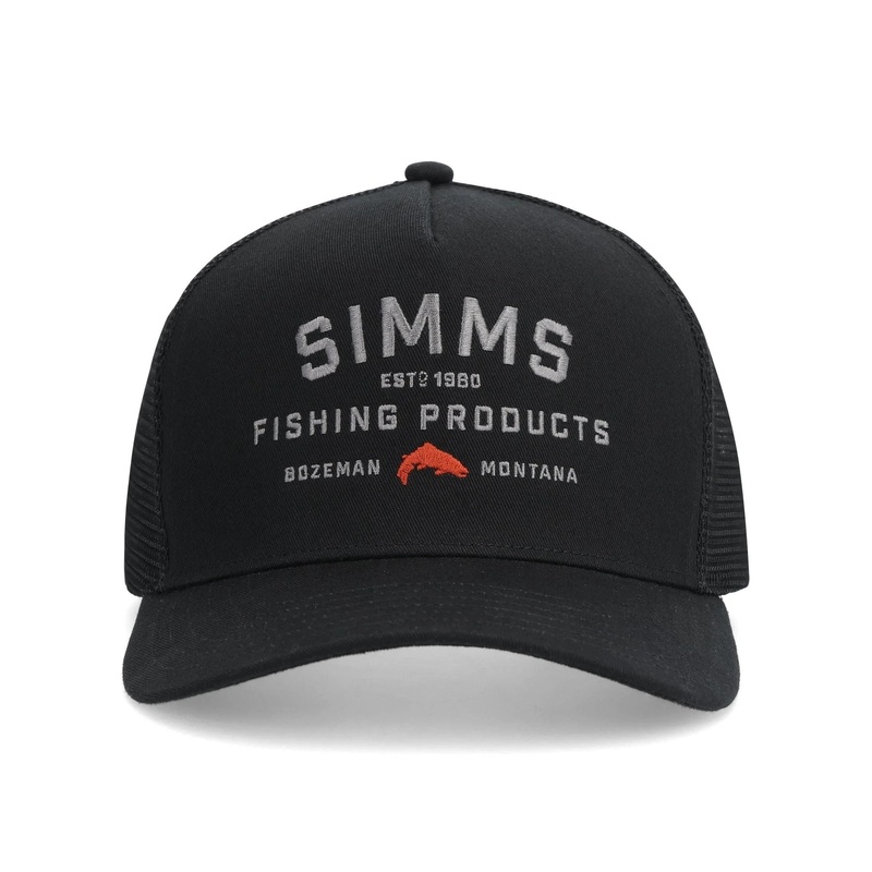 Simms Double Haul Trucker Black