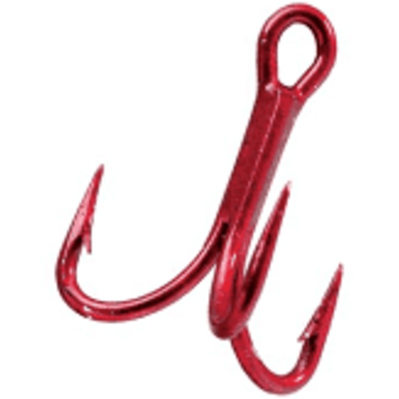 VMC O’Shaughnessy 4X Treble Hooks Tin Red 8