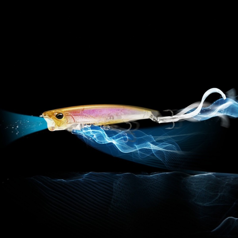 DUO Realis Spinbait Heartbee 75SS Ghost Chart