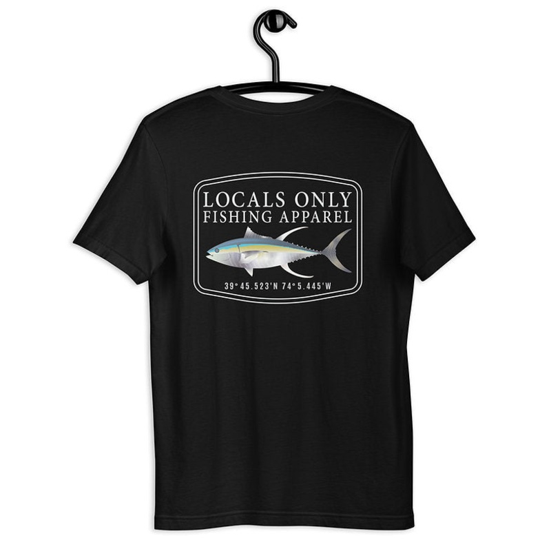 Locals Only Yellowfin Hunters T-Shirt Black LG