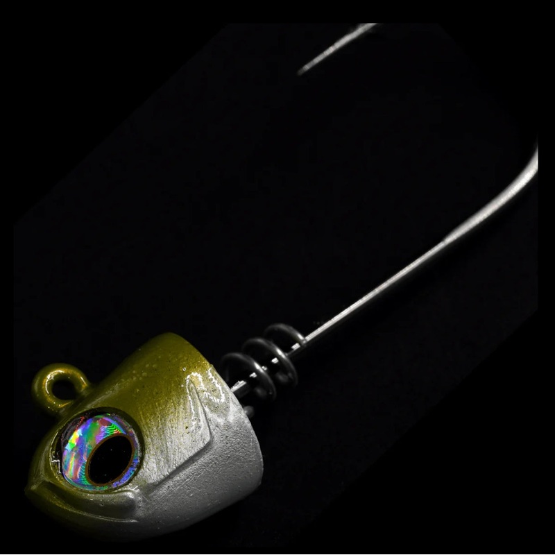 NLBN 8″ Jig Head 2oz Green Back