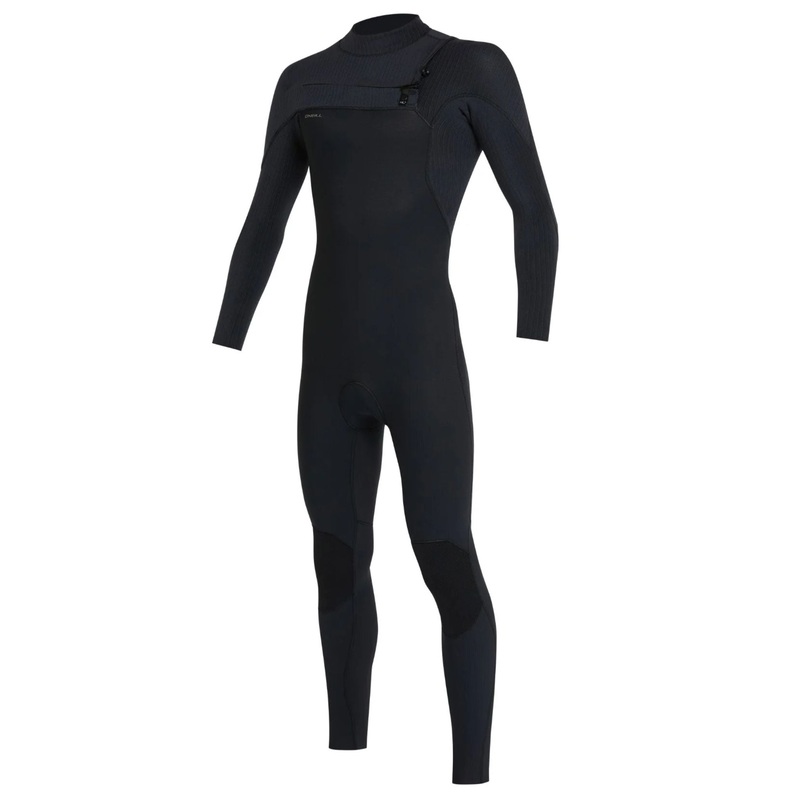 O’Neill Hyperfreak 3/2mm Chest Zip Steamer Wetsuit S Black / Black