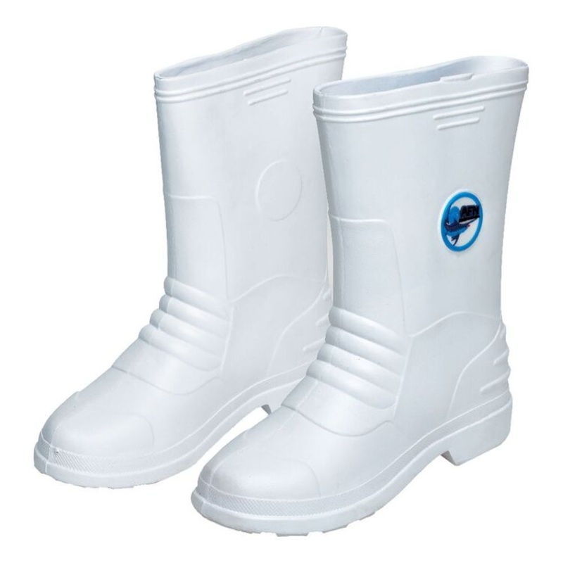 Sea Pro White Lightweight Heavy Duty Deck Boots UK 10