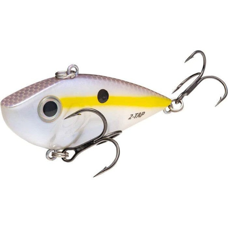 Strike King Red Eyed Shad Tungsten 2 Tap Chartreuse Shad 1/2 oz