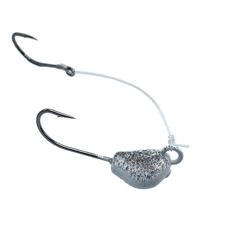 All American Tackle Rhode Island Wrecker Tog Jig 1/2 oz White Legger