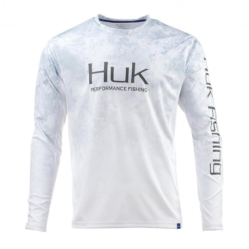 Huk ICON X Fade Long Sleeve Northdrop Small
