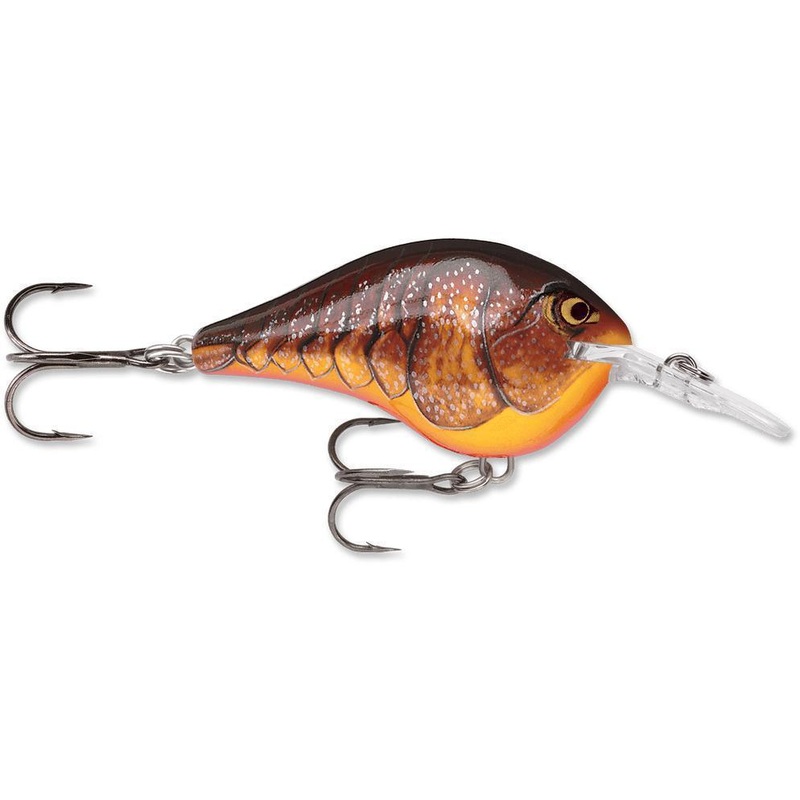Rapala Dt 06  Dark Brown Crawdad
